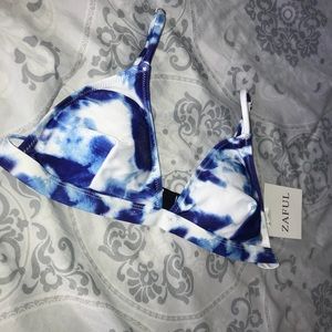 Tie dye bikini top. BRAND NEW.